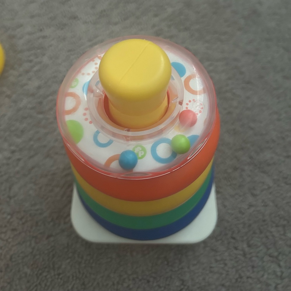 Fisher-Price Rainbow Stacking Rings - Picture 6 of 6